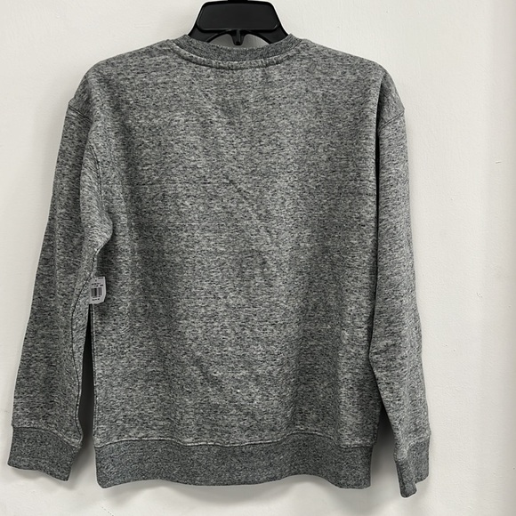 NWT - Old Navy Kids Unisex Crew-Neck Sweatshirt, Heather gray - Size XL (14-16) - Picture 4 of 9